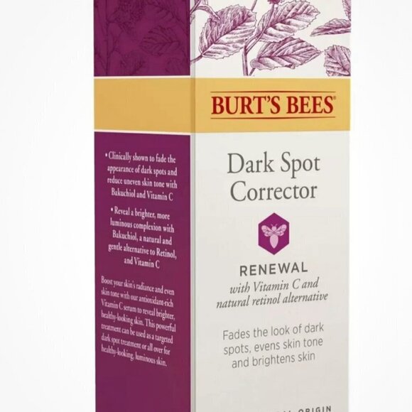 Burt's Bees Renewal Dark Spot Corrector A tone-balancing, spot-fading  1 floz - Picture 1 of 2